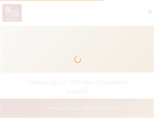 Tablet Screenshot of hometutoringplus.com